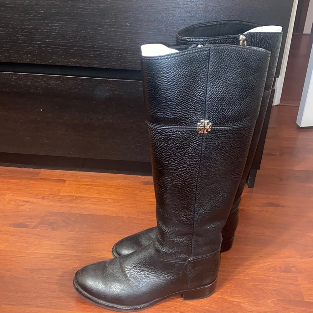 💯 Tory Burch leather boots